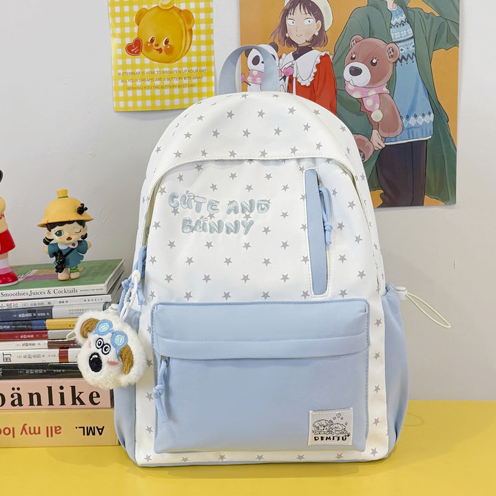 Süßer Tier-Themen Leinwand Rucksack Karnz