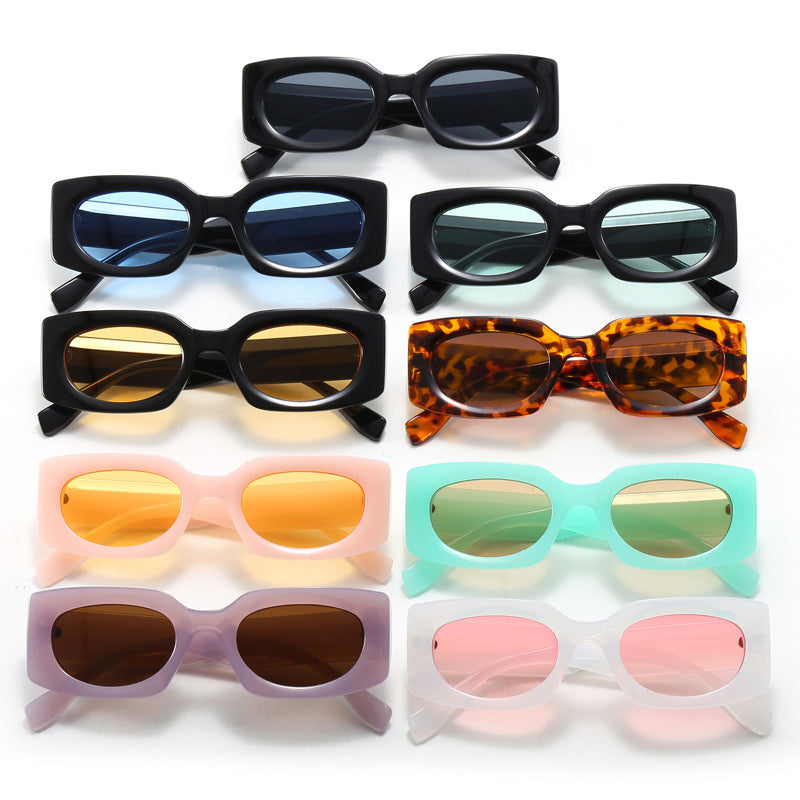 Damen modische Sonnenbrille mit klassischem Rahmen Karnz