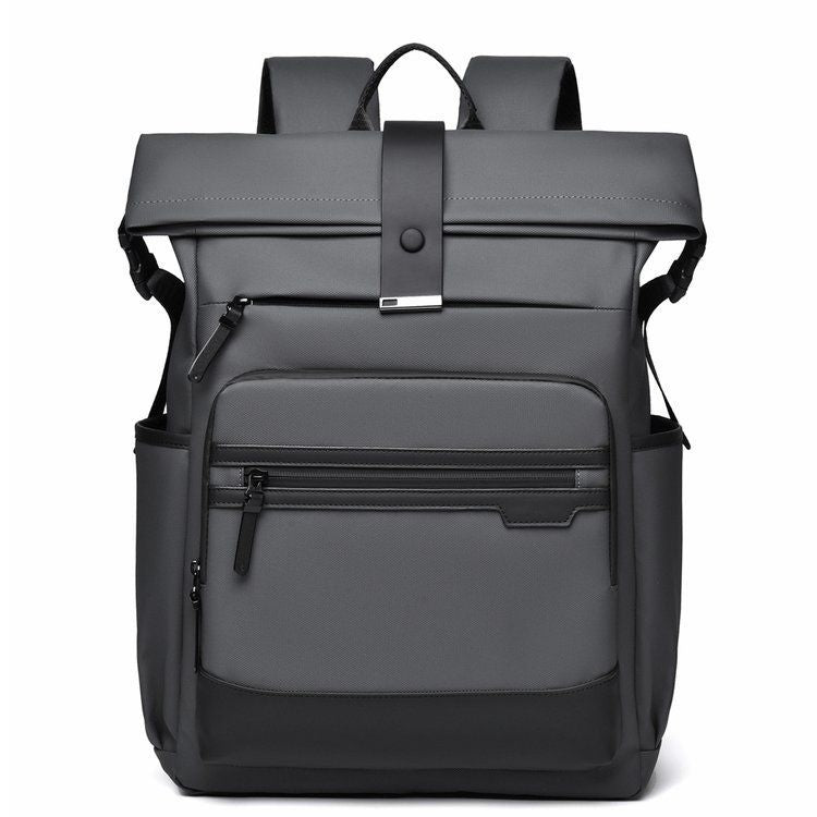 Stylischer Rolltop Laptop-Rucksack