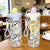 Damen Wasserflasche mit fröhlichem Motiv und praktischem Tragegriff Karnz