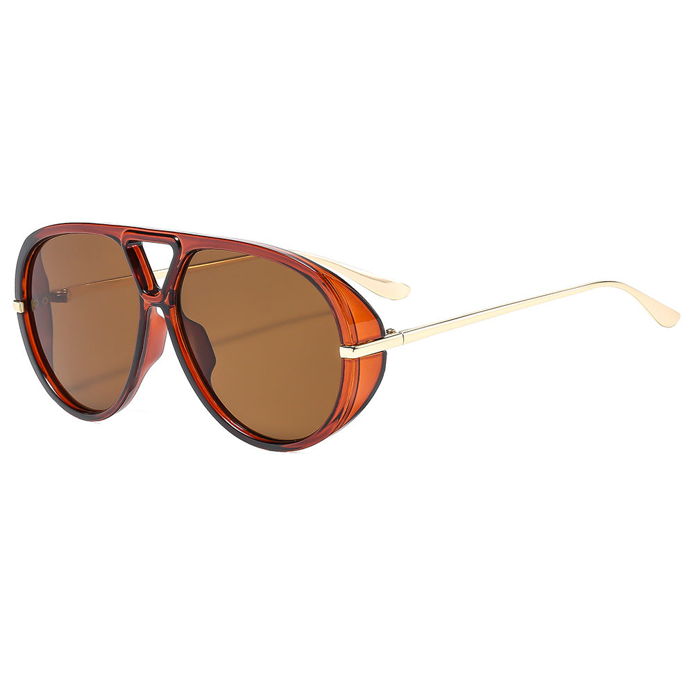 Damen Oversized Glamour-Sonnenbrille Karnz