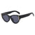 Damen trendige Sonnenbrille mit elegantem Katzenaugen-Design und hochwertigem Rahmen Karnz