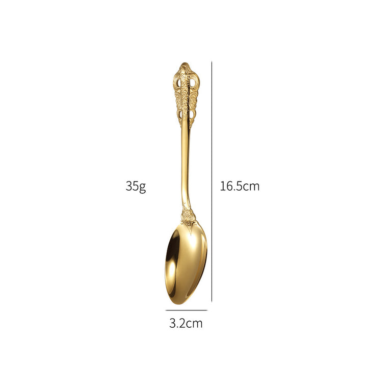Elegante Fischgabel mit Kunstvollem Griffdesign Karnz