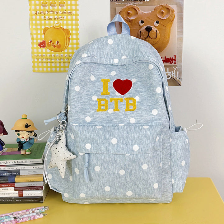 Stylischer gepunkteter Grafik-Rucksack Karnz