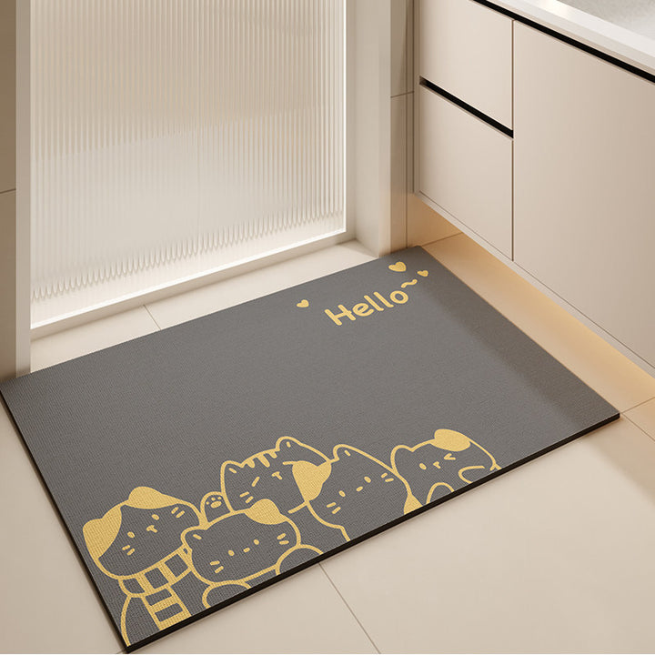 Home Dekorative Willkommensmatte für den Hauseingang