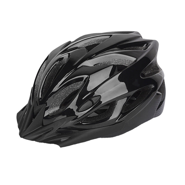 verstellbarer belüfteter Straßen- und Mountainbike-Helm mit Visier und hinten einstellbarem Fit Karnz