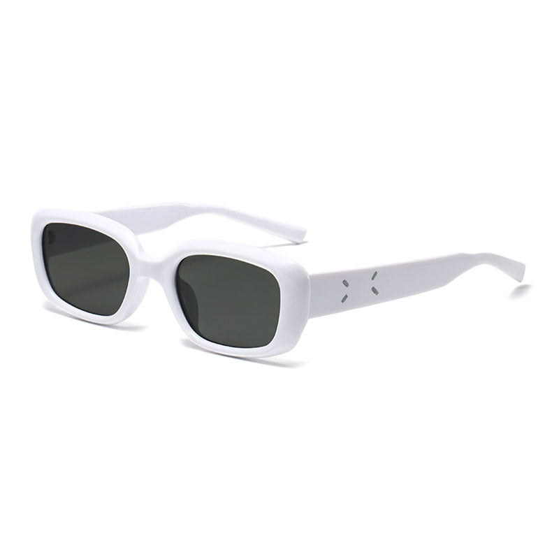 Damen Retro-inspirierte Sonnenbrille mit geschwungenem Rahmen Karnz