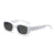 Damen Retro-inspirierte Sonnenbrille mit geschwungenem Rahmen Karnz