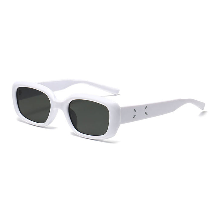 Damen Retro-inspirierte Sonnenbrille mit geschwungenem Rahmen Karnz