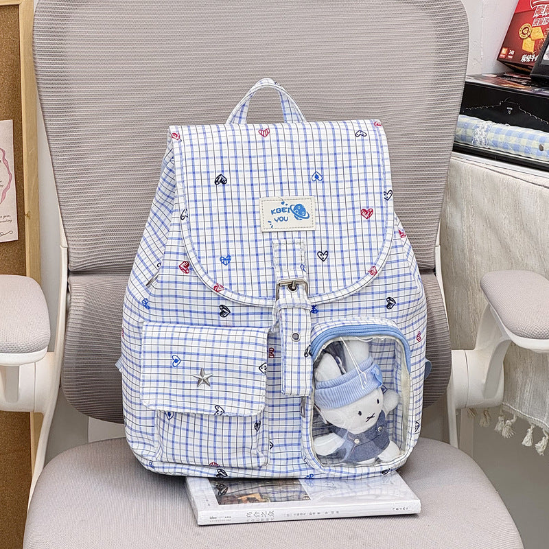 Herz-gedruckter Freizeit-Rucksack Karnz