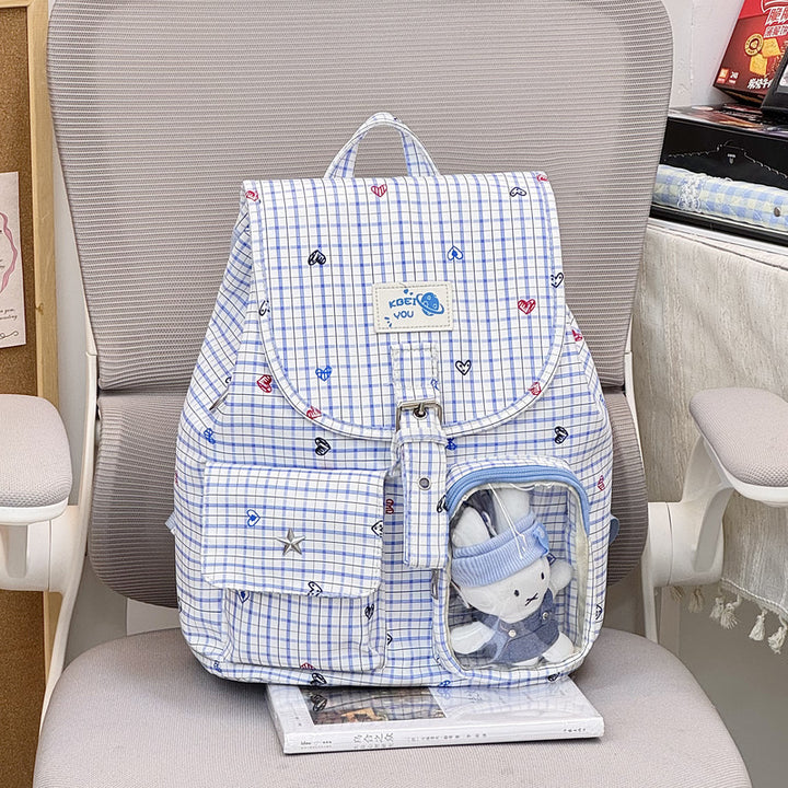 Herz-gedruckter Freizeit-Rucksack Karnz