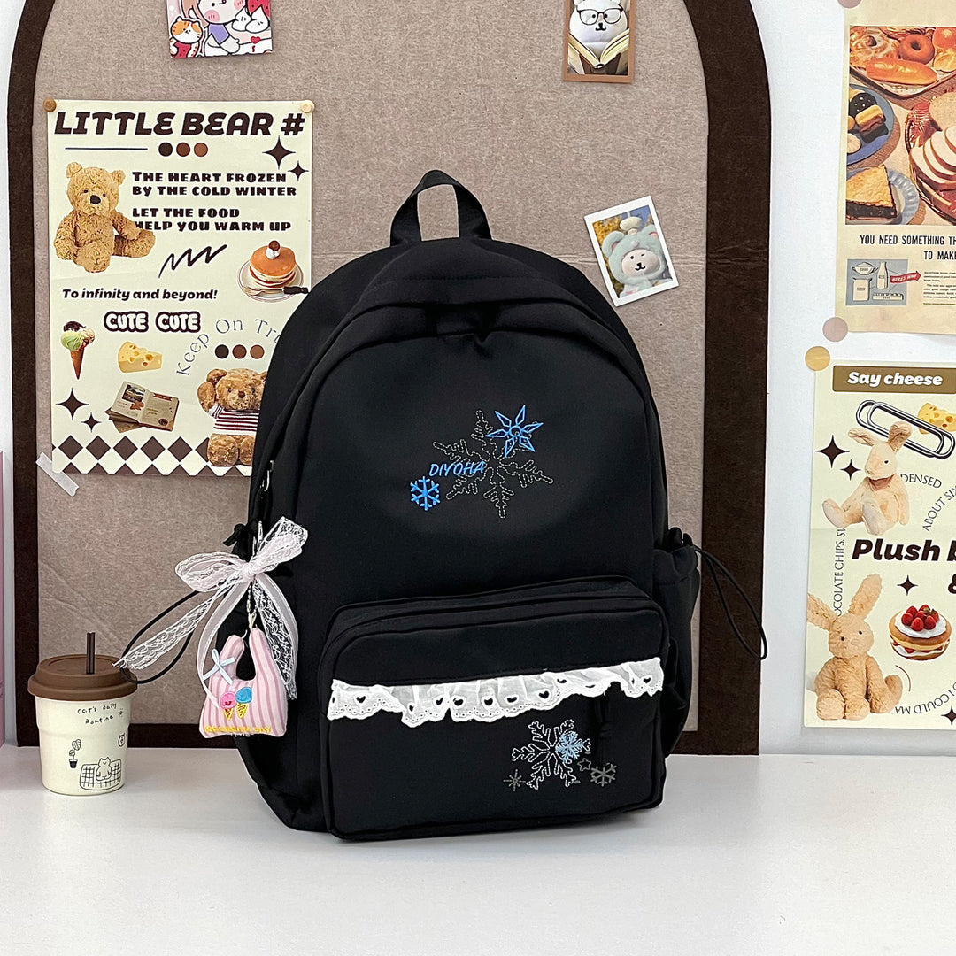 Stylische Bestickte Lässige Rucksack Karnz