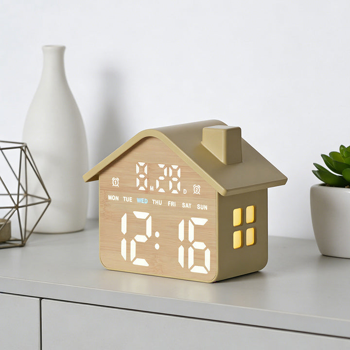 Digitaler Wecker Im Modernen Hausdesign Karnz