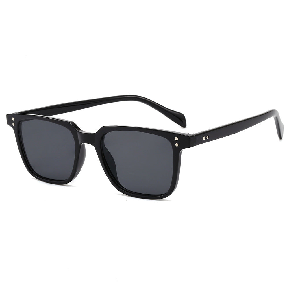 Damen modische quadratische Sonnenbrille mit einzigartigen Gläsern Karnz