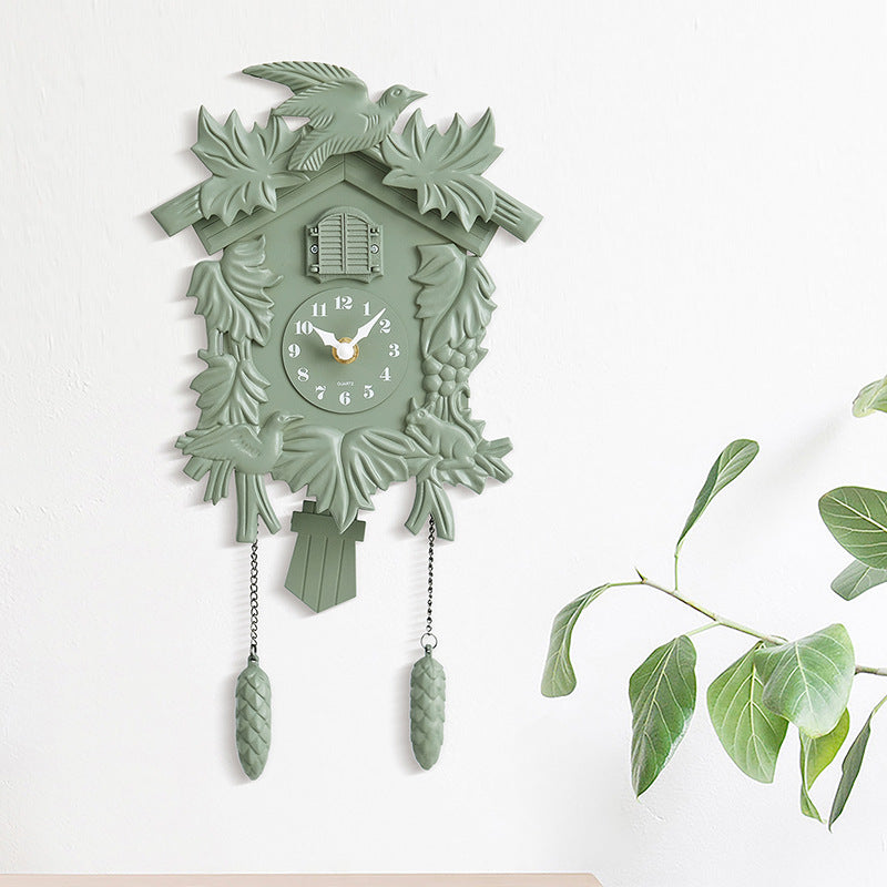Kuckucksuhr im modernen Design Karnz