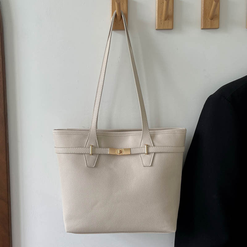 Stylische Strukturierte Tote Bag
