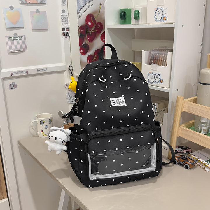Polka-Dots-Design-Rucksack Karnz