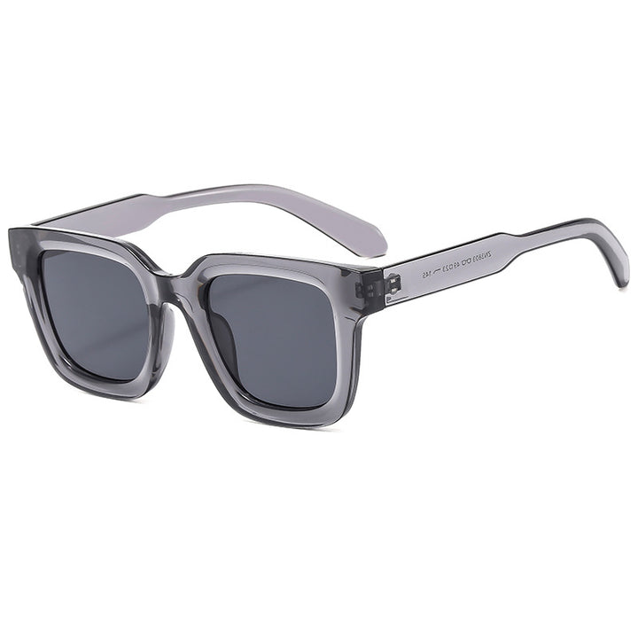 Damen modische quadratische Sonnenbrille mit stylischem Rahmen Karnz