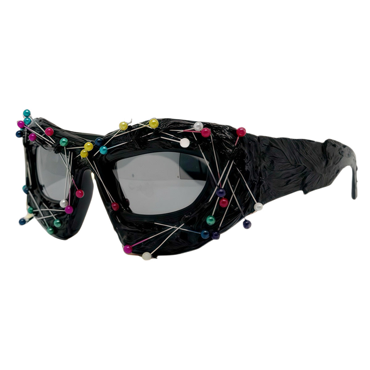 Damen Kreative Design-Sonnenbrille mit innovativem Akzent Karnz