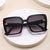 Damen oversized quadratische Sonnenbrille mit elegantem Rahmen Karnz