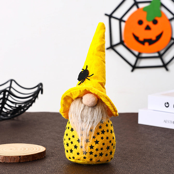 Dekorative Halloween Gnom Figur Karnz