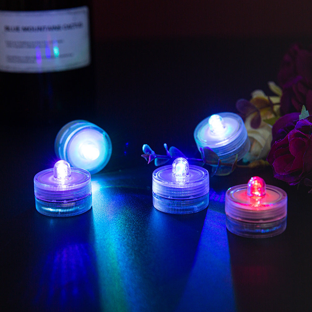 Wasserdichtes batteriebetriebenes schwebendes LED-Teelicht-Set