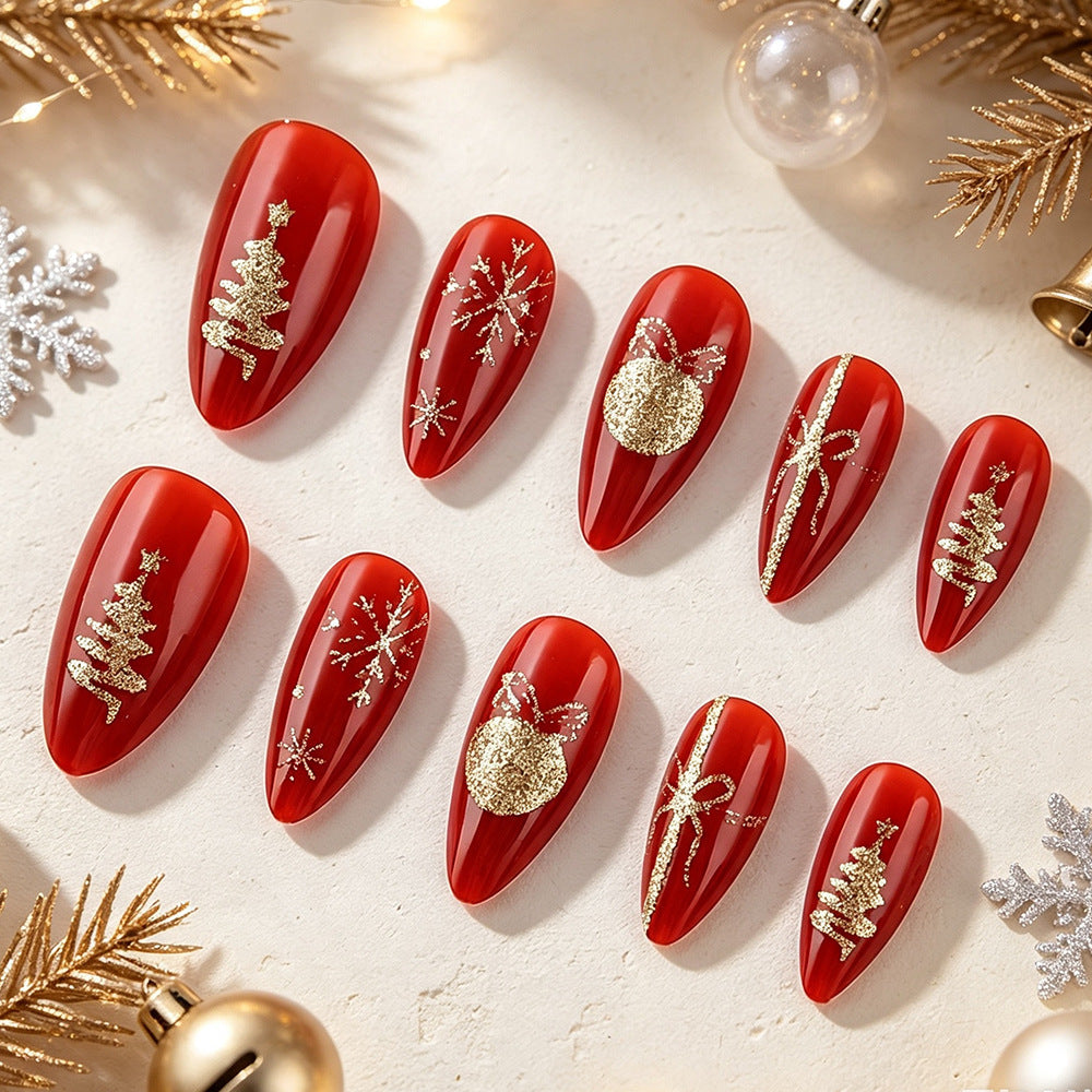 Festliches thematisches dekoratives Nagelset Karnz