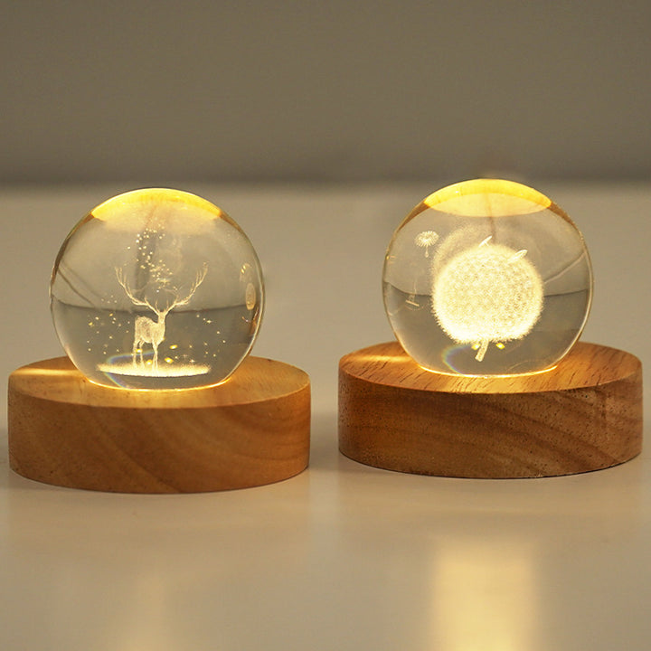 Galaxy-Themen dekorative Tischlampe