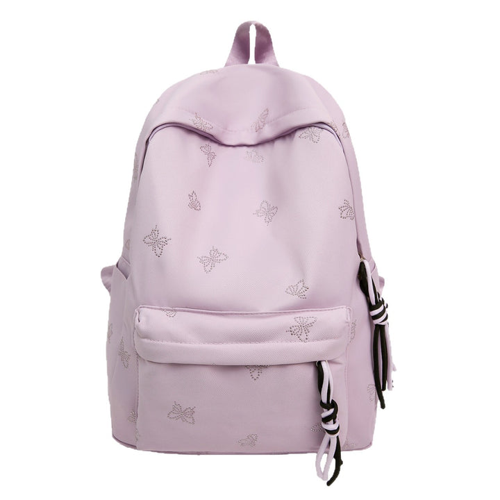 Schmetterlings-Emblem dekorierter Rucksack Karnz