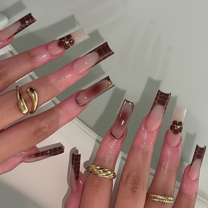 Premium Lange Acryl Nagelverlängerungen Karnz