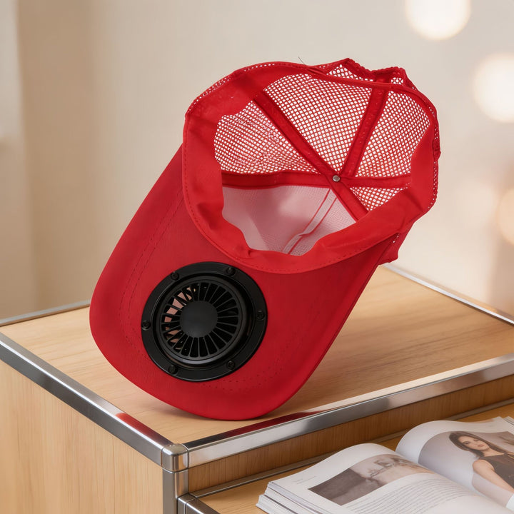 Unisex Kühlungs-Hut mit integriertem Solarlüfter Karnz