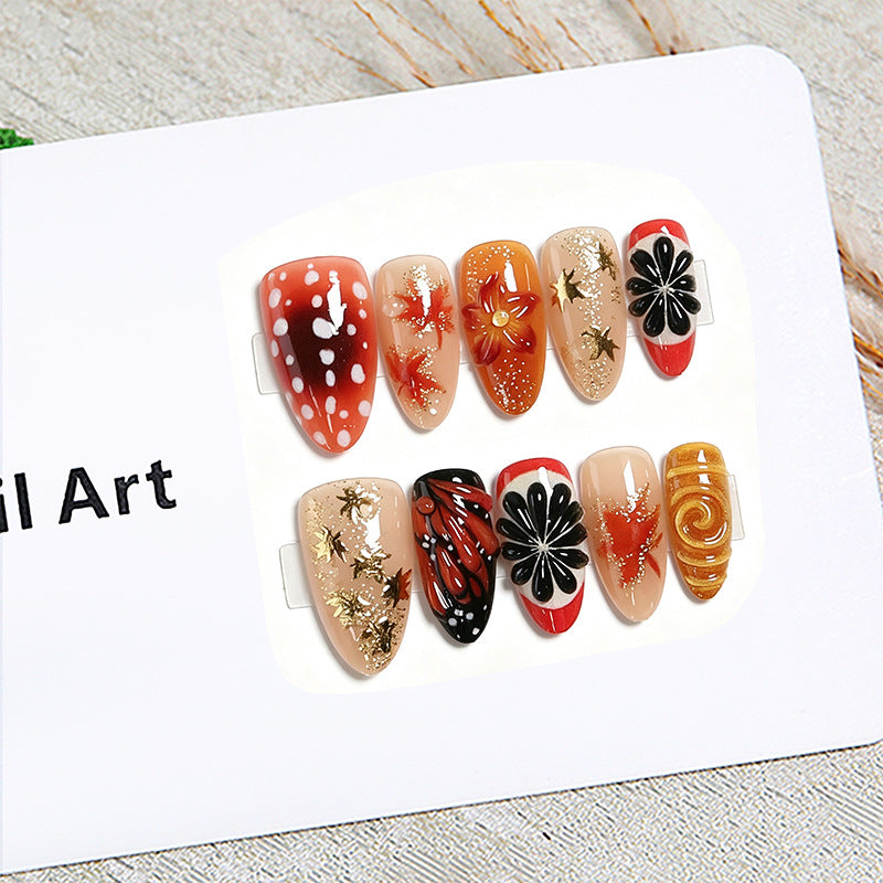 Elegantes Kunstnageldesign Set Karnz