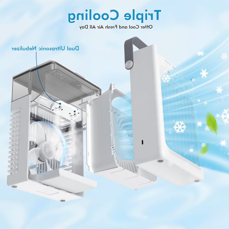 Unisex tragbarer Mini-Klimaanlagen-Ventilator Karnz