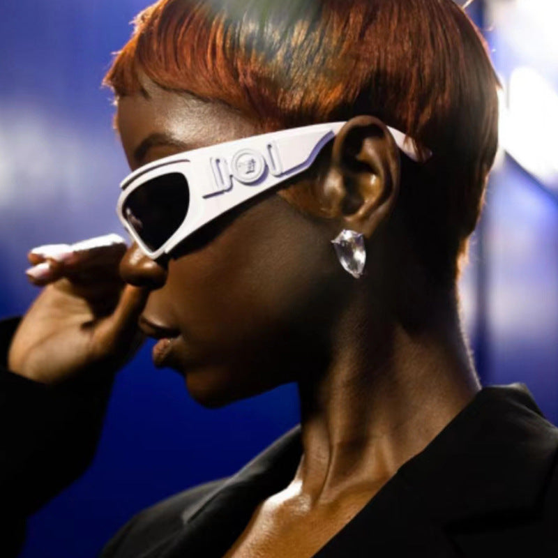 Damen sportliche Sonnenbrille mit ergonomischem Design und UV-Schutz Karnz