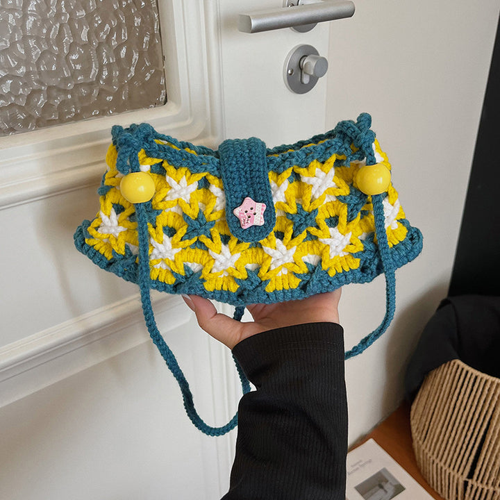 Häkel-Crossbody-Tasche
