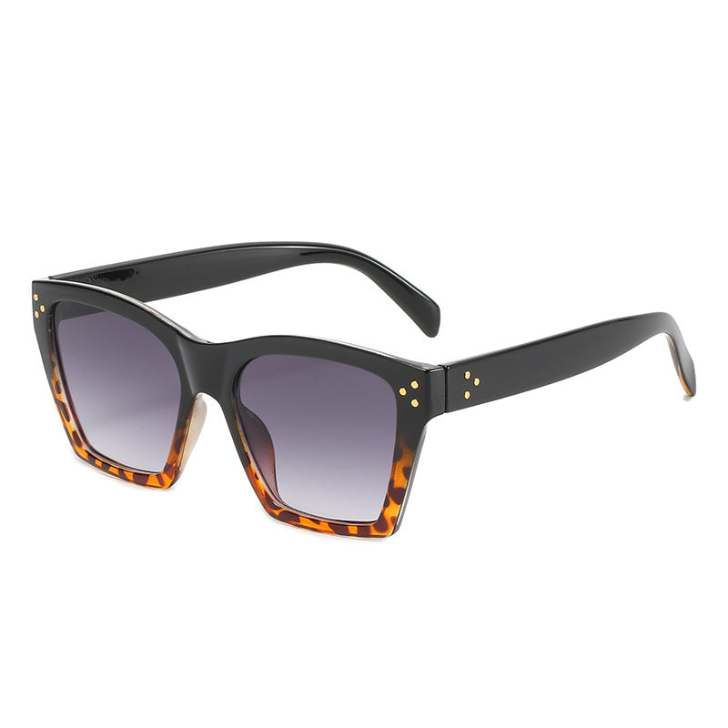 Damen große modische Sonnenbrille Karnz