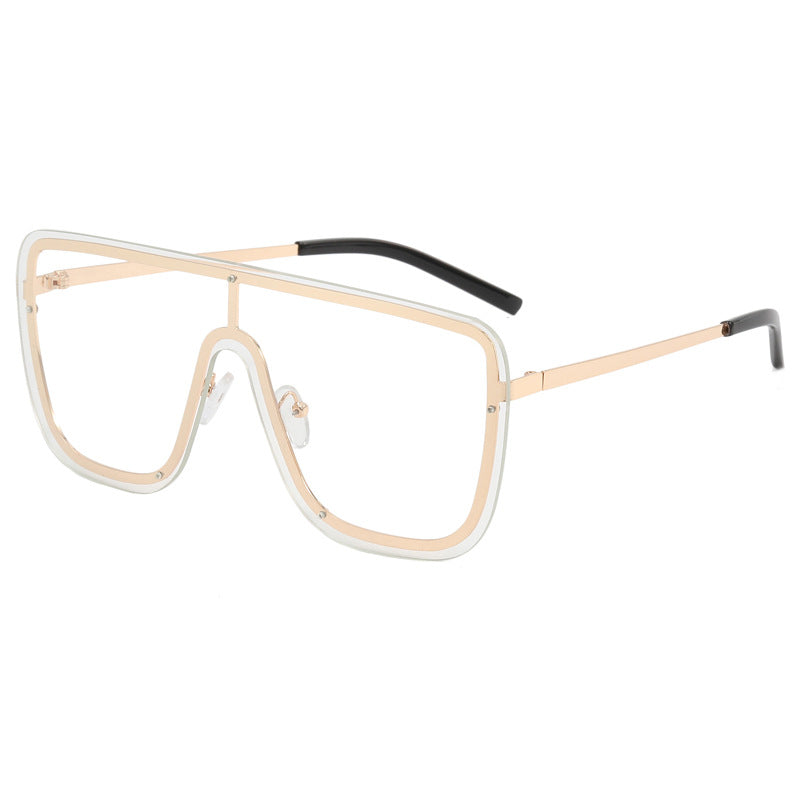 Damen Extravagante Oversized-Sonnenbrille Karnz
