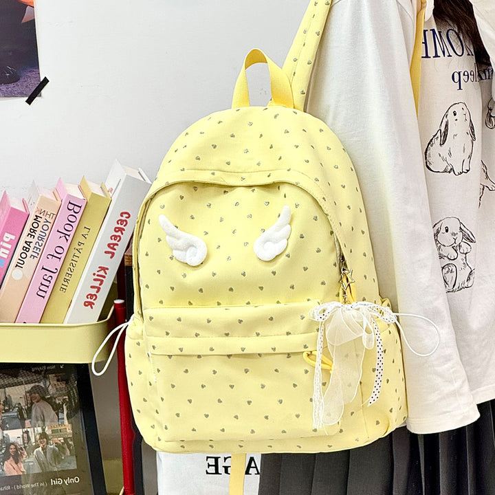 Spaß Herzmuster Freizeit Rucksack Karnz