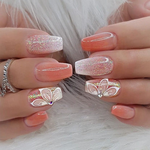 DIY Elegante Press-On Nägel Set Karnz