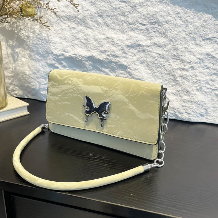 WoElegant Schmetterling Akzent Handtasche Karnz