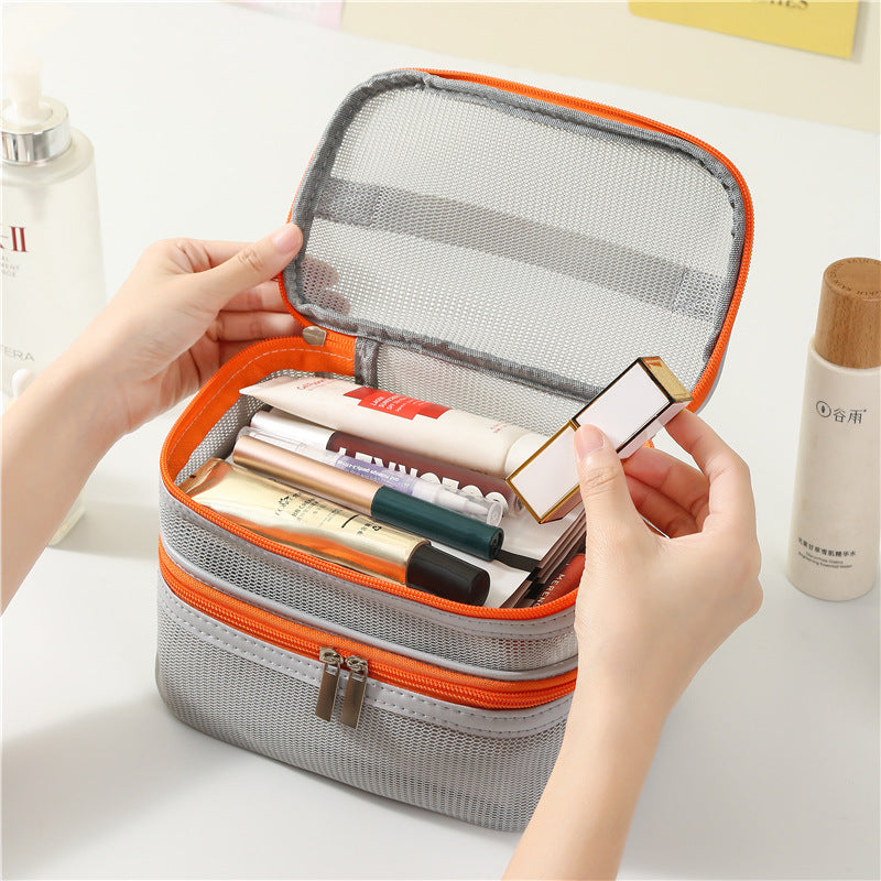 Dual Compartment Makeup Organizer Case Karnz