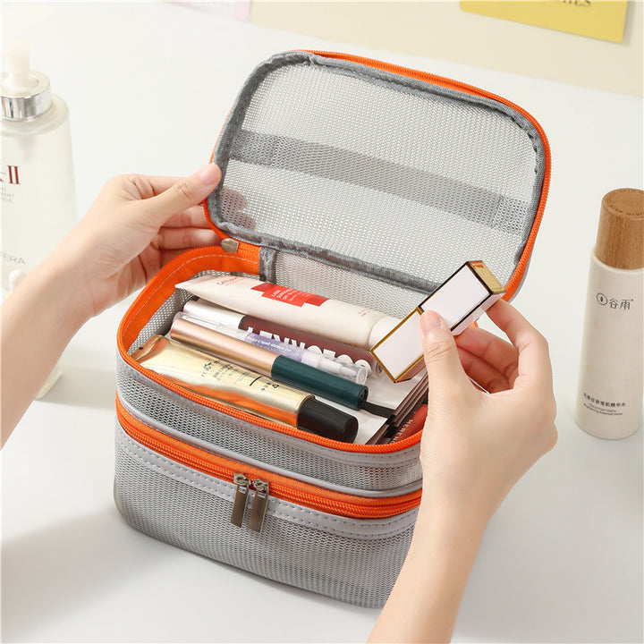 Dual Compartment Makeup Organizer Case Karnz