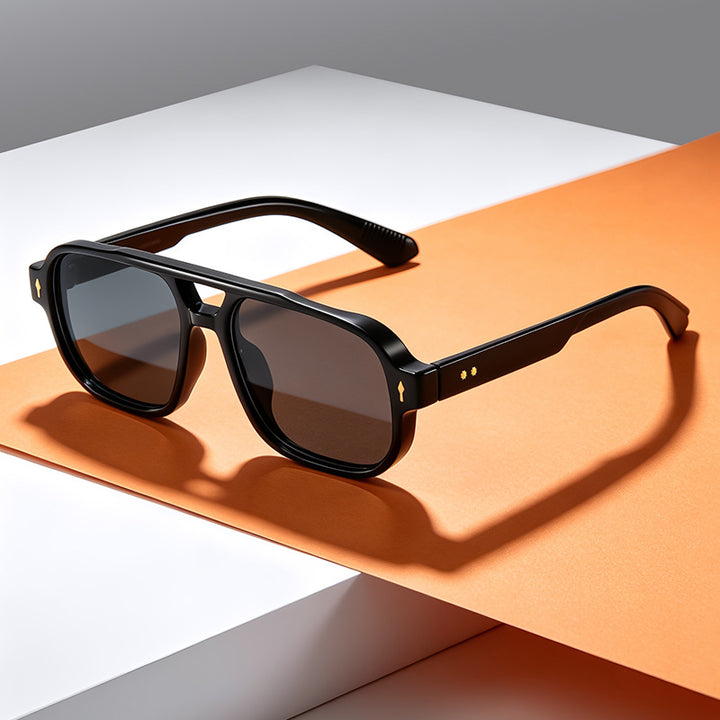 Trendy Statement Square Sonnenbrille Karnz