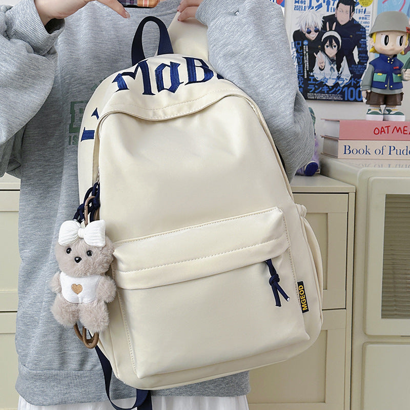 Stylische Texturierte Freizeit Rucksack Karnz