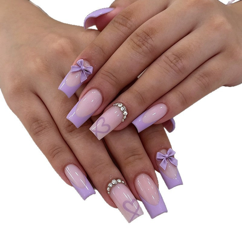 Elegantes Press-On-Nagel-Set Karnz