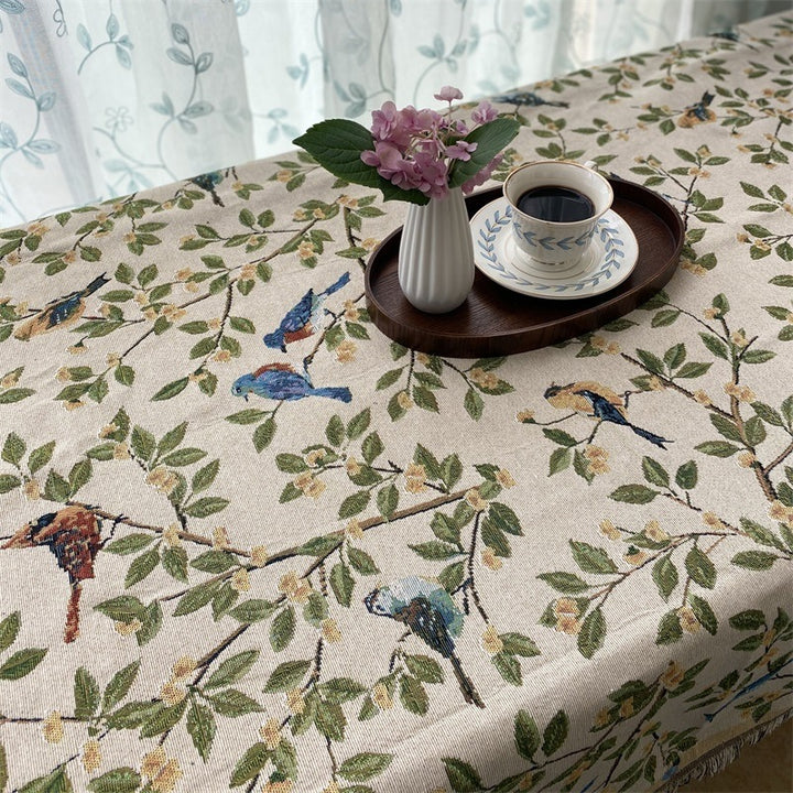 Dekorative florale Wandteppichdecke