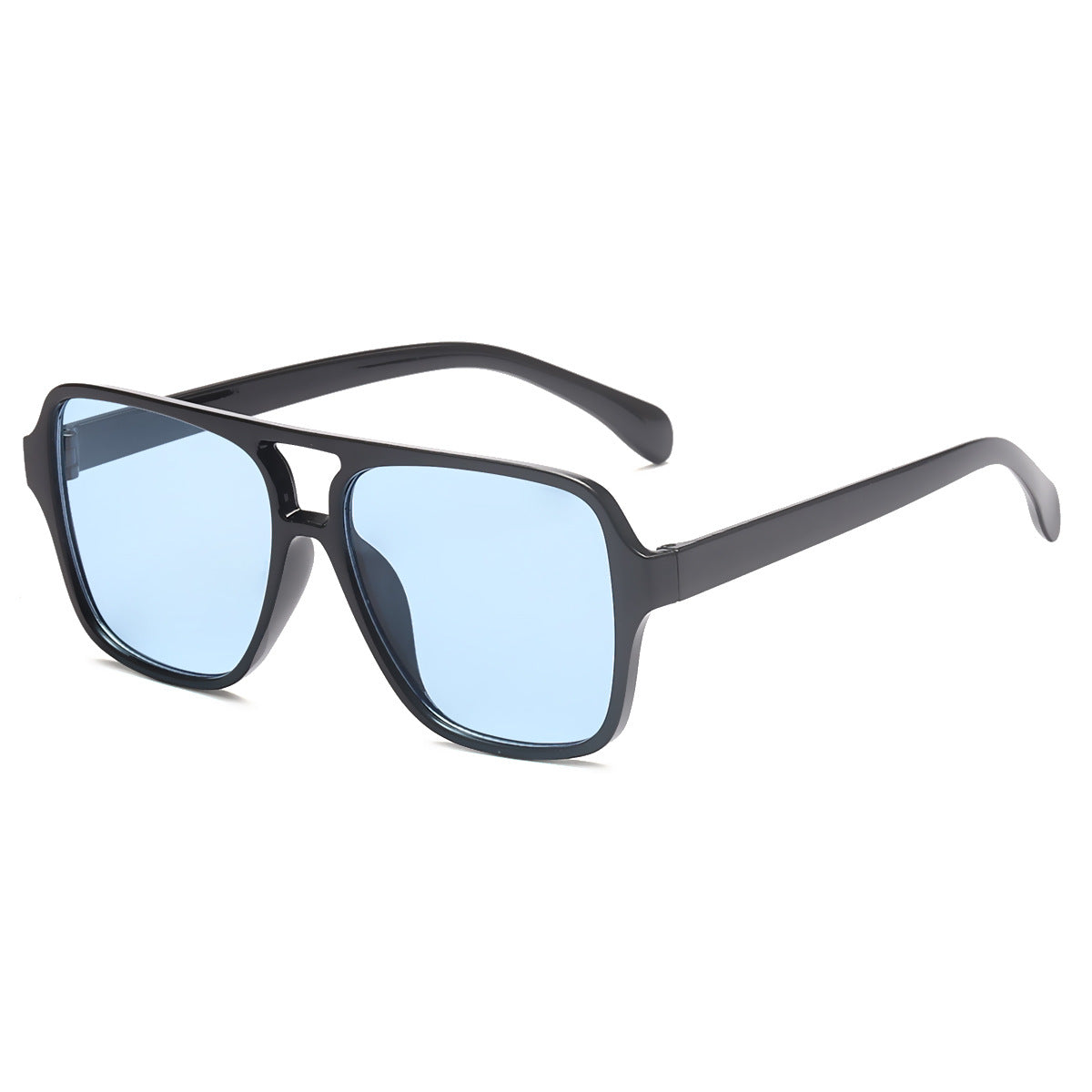 Damen quadratische Sonnenbrille mit elegantem Übergangsrahmen Karnz