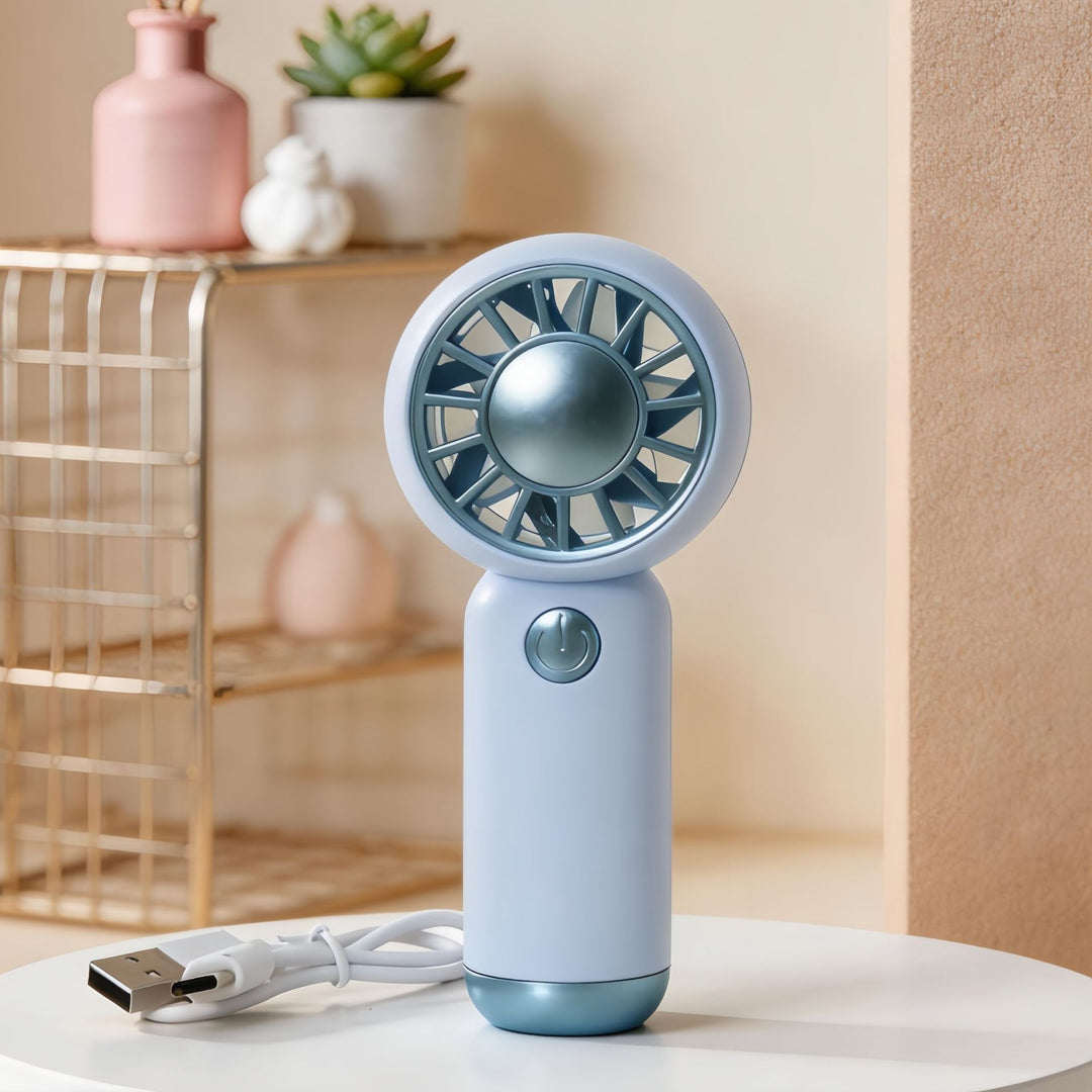 Unisex Tragbarer Handventilator mit sanfter Windtechnologie Karnz