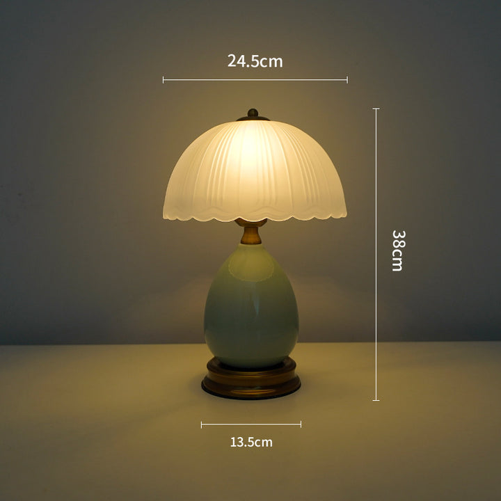 Elegante Vintage Tischlampe