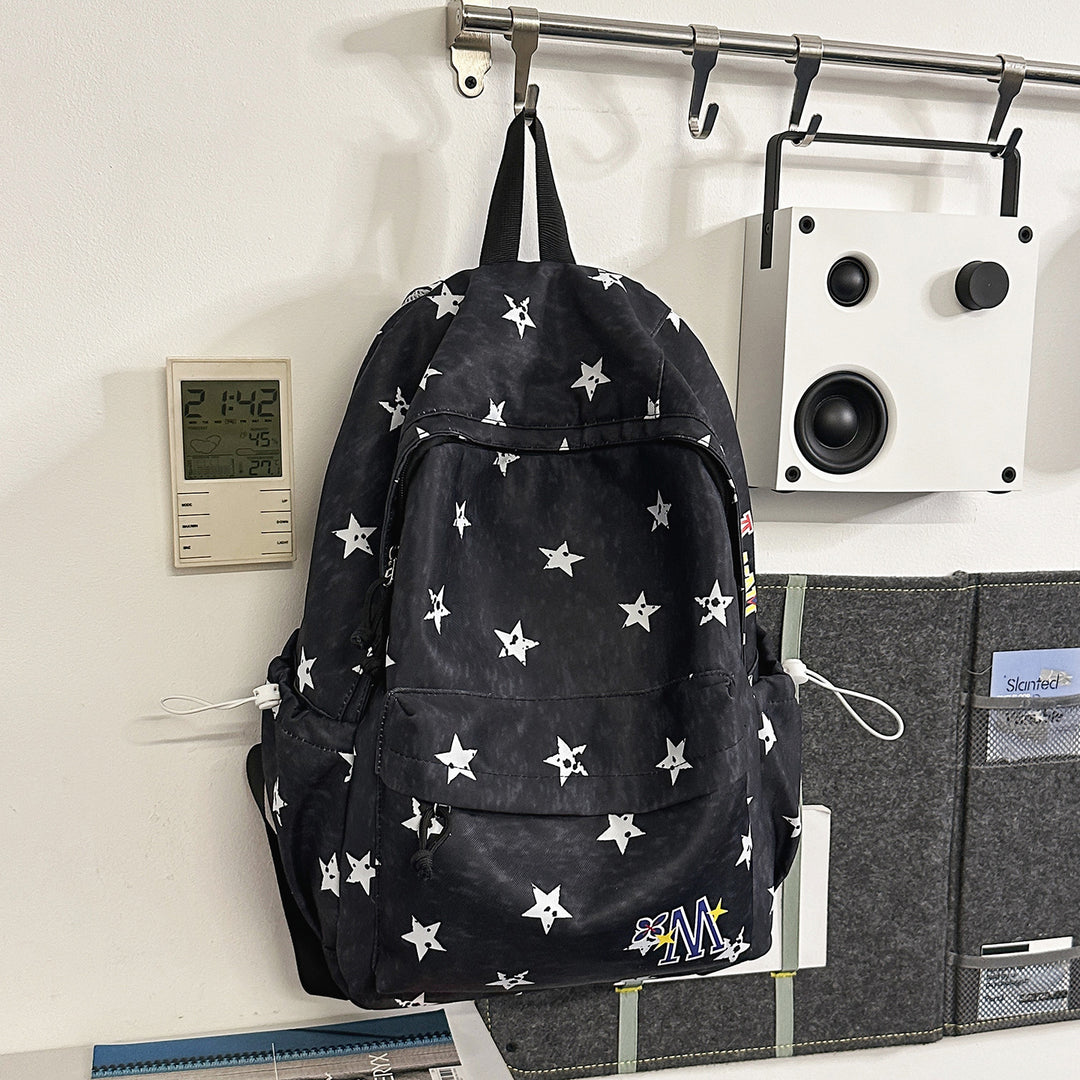 Stern-verzierte Alltags-Rucksack Karnz